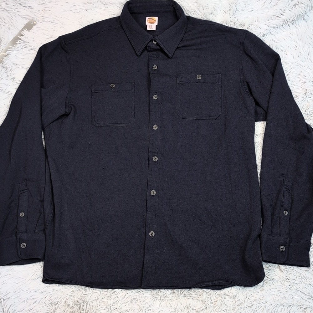 C & C California Shirt‎ Mens XXL Blue Button Up Soft Casual Preppy Comfort